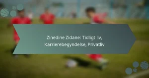 Zinedine Zidane: Tidligt liv, Karrierebegyndelse, Privatliv